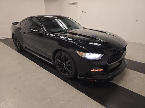 Shadow Black 2016 Ford Mustang EcoBoost