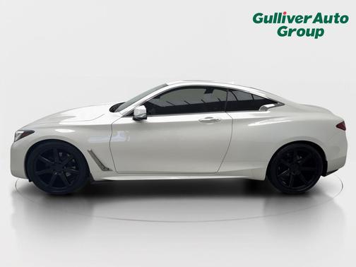 Majestic White 2021 INFINITI Q60 3.0T LUXE