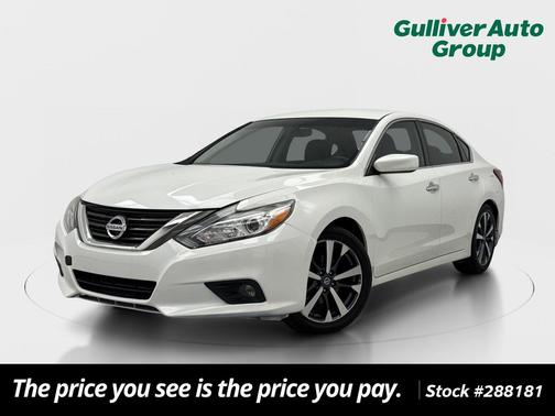 Pearl White 2017 Nissan Altima 2.5 SR