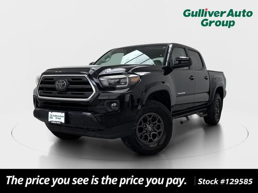 Midnight Black Metallic 2018 Toyota Tacoma SR5