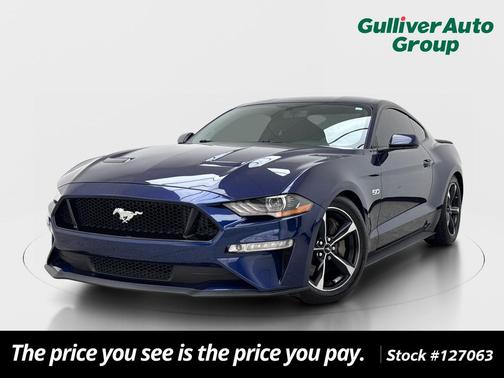 Kona Blue Metallic 2018 Ford Mustang GT