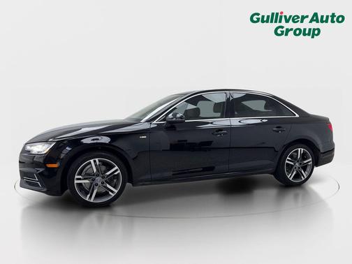 Brilliant Black 2018 Audi A4 2.0T Premium