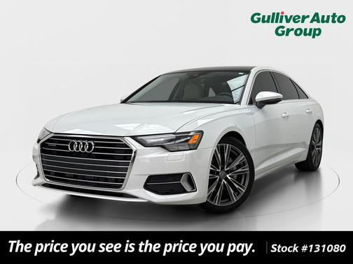Glacier White Metallic 2019 Audi A6 45 Premium