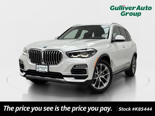 Mineral White Metallic 2019 BMW X5 xDrive40i