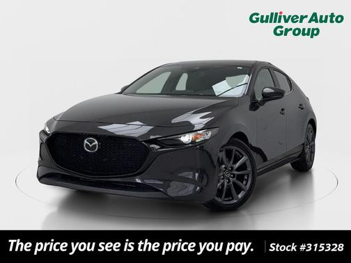 Machine Gray Metallic 2021 Mazda Mazda3 FWD w/Preferred Package