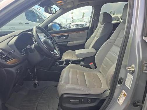 Lunar Silver Metallic 2017 Honda CR-V Touring