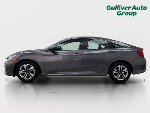 Gray 2017 Honda Civic LX