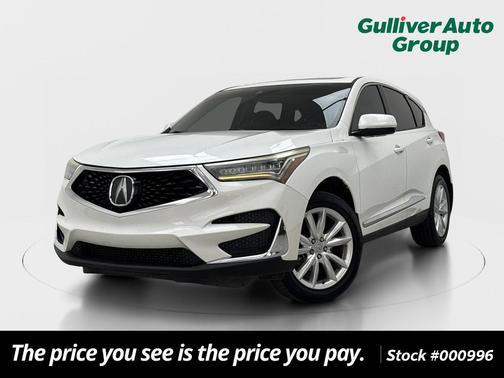 White 2020 Acura RDX Base