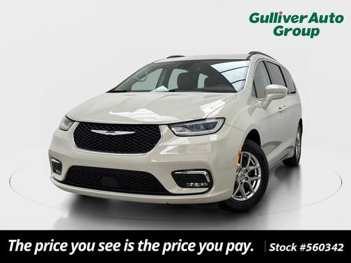 Luxury White Pearlcoat 2021 Chrysler Pacifica Touring