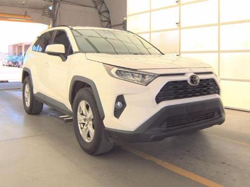 Super White 2021 Toyota RAV4 XLE