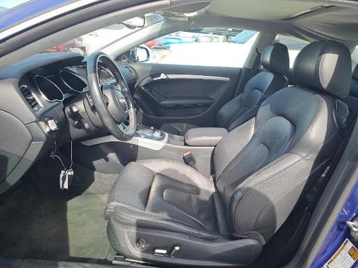 Scuba Blue Metallic/Black Roof 2014 Audi A5 2.0T Premium Plus