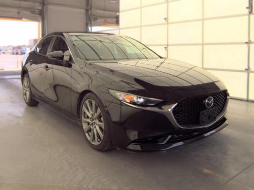 Jet Black Mica 2021 Mazda Mazda3 FWD w/Preferred Package