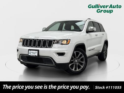 Bright White Clearcoat 2018 Jeep Grand Cherokee Limited