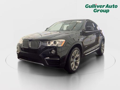 Black Sapphire Metallic 2018 BMW X4 xDrive28i