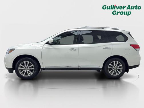 Moonlight White 2014 Nissan Pathfinder SL