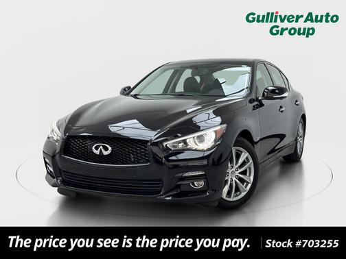 Black Obsidian 2014 INFINITI Q50 Premium