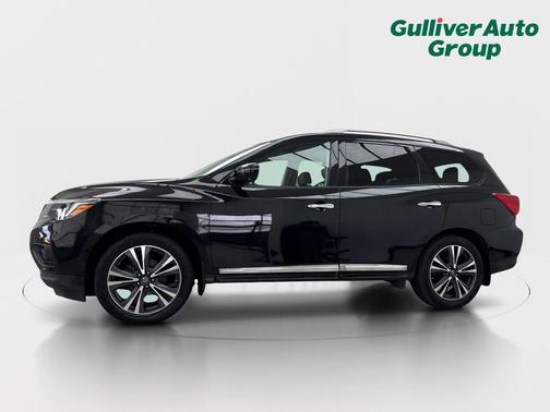 Magnetic Black Pearl 2019 Nissan Pathfinder Platinum