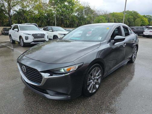 Machine Gray Metallic 2021 Mazda Mazda3 FWD w/Select Package