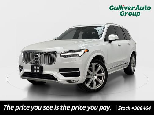 Crystal White 2018 Volvo XC90 T6 Inscription
