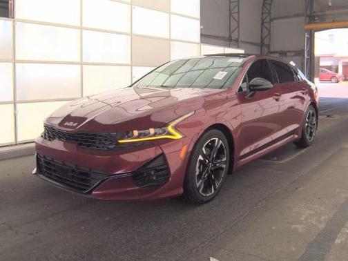 Passion Red 2022 Kia K5 GT-Line