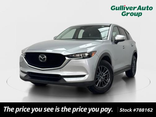 Sonic Silver Metallic 2020 Mazda CX-5 Touring