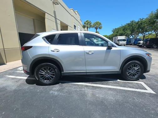 Sonic Silver Metallic 2020 Mazda CX-5 Touring
