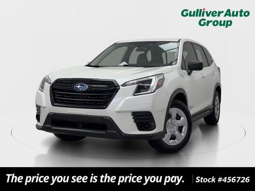 Crystal White Pearl 2023 Subaru Forester Limited