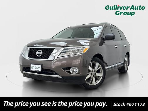 Java Metallic 2016 Nissan Pathfinder Platinum