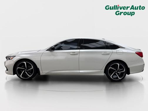 Platinum White Pearl 2021 Honda Accord Sport 1.5T