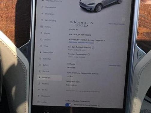 Pearl White Multi-Coat 2018 Tesla Model X 100D