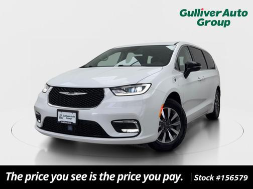 Bright White Clearcoat 2024 Chrysler Pacifica Hybrid Select