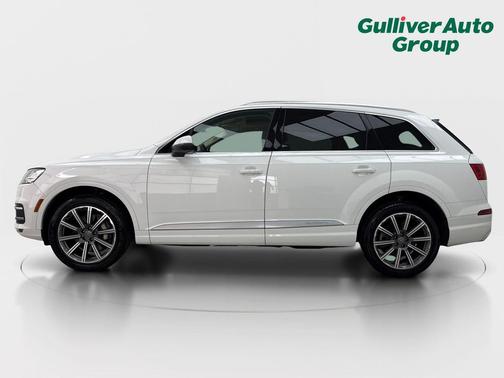 Carrara White 2019 Audi Q7 45 Premium Plus
