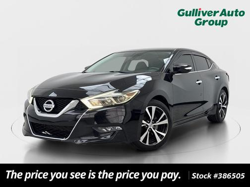 Super Black 2018 Nissan Maxima 3.5 SV
