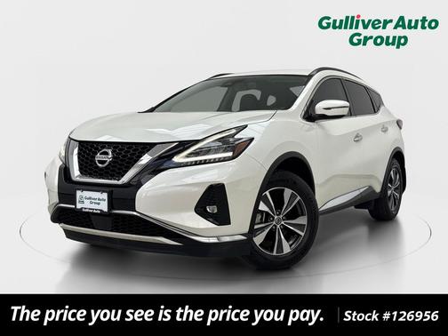 Pearl White Tricoat 2021 Nissan Murano SV FWD