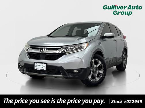 Lunar Silver Metallic 2017 Honda CR-V EX