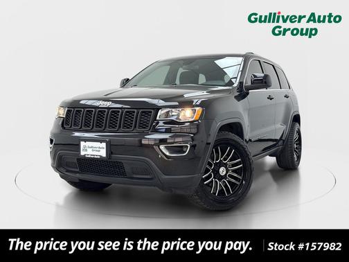 Diamond Black Crystal Pearlcoat 2018 Jeep Grand Cherokee Laredo E
