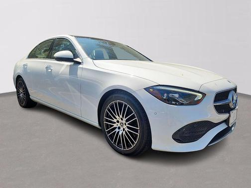 Polar White 2023 Mercedes-Benz C-Class C 300 4MATIC