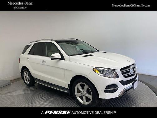 Polar White 2016 Mercedes-Benz GLE-Class GLE 350 4MATIC