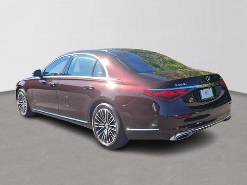 Red Metallic 2025 Mercedes-Benz S-Class Base