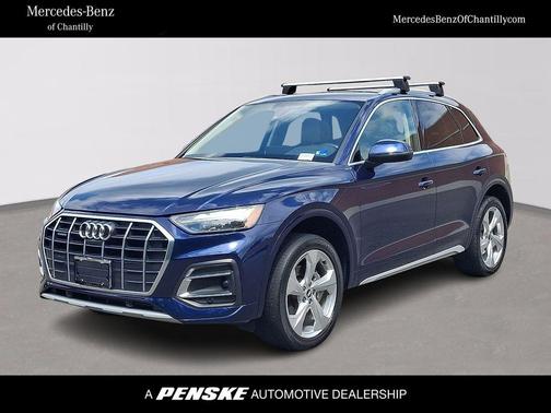 Navarra Blue Metallic 2021 Audi Q5 40 Premium Plus