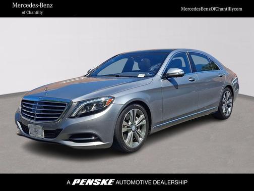 Iridium Silver Metallic 2014 Mercedes-Benz S-Class S 550 4MATIC