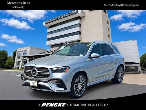 Silver 2024 Mercedes-Benz GLE 450 4MATIC