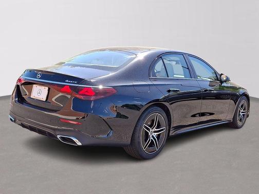 Black 2026 Mercedes-Benz E-Class E 350 4MATIC