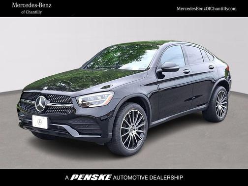 Black 2023 Mercedes-Benz GLC 300 4MATIC Coupe