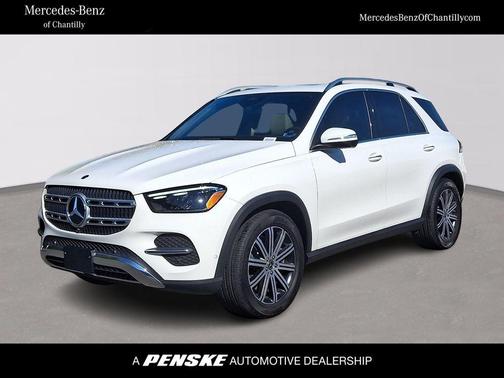 Polar White 2025 Mercedes-Benz GLE 450 4MATIC