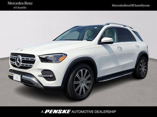 Polar White 2026 Mercedes-Benz GLE 450e Base 4MATIC