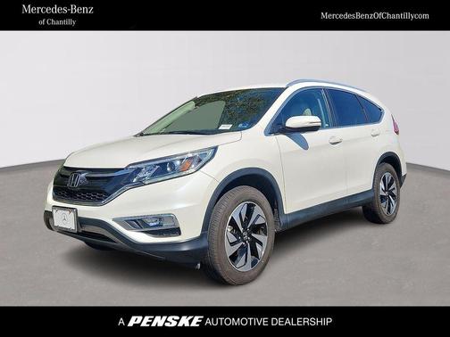 White 2016 Honda CR-V Touring
