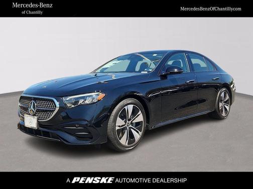 Black 2026 Mercedes-Benz E-Class E 350 4MATIC