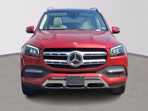 Red 2022 Mercedes-Benz GLS 450 4MATIC