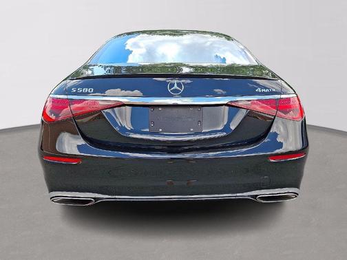 Black 2025 Mercedes-Benz S-Class S 580 4MATIC